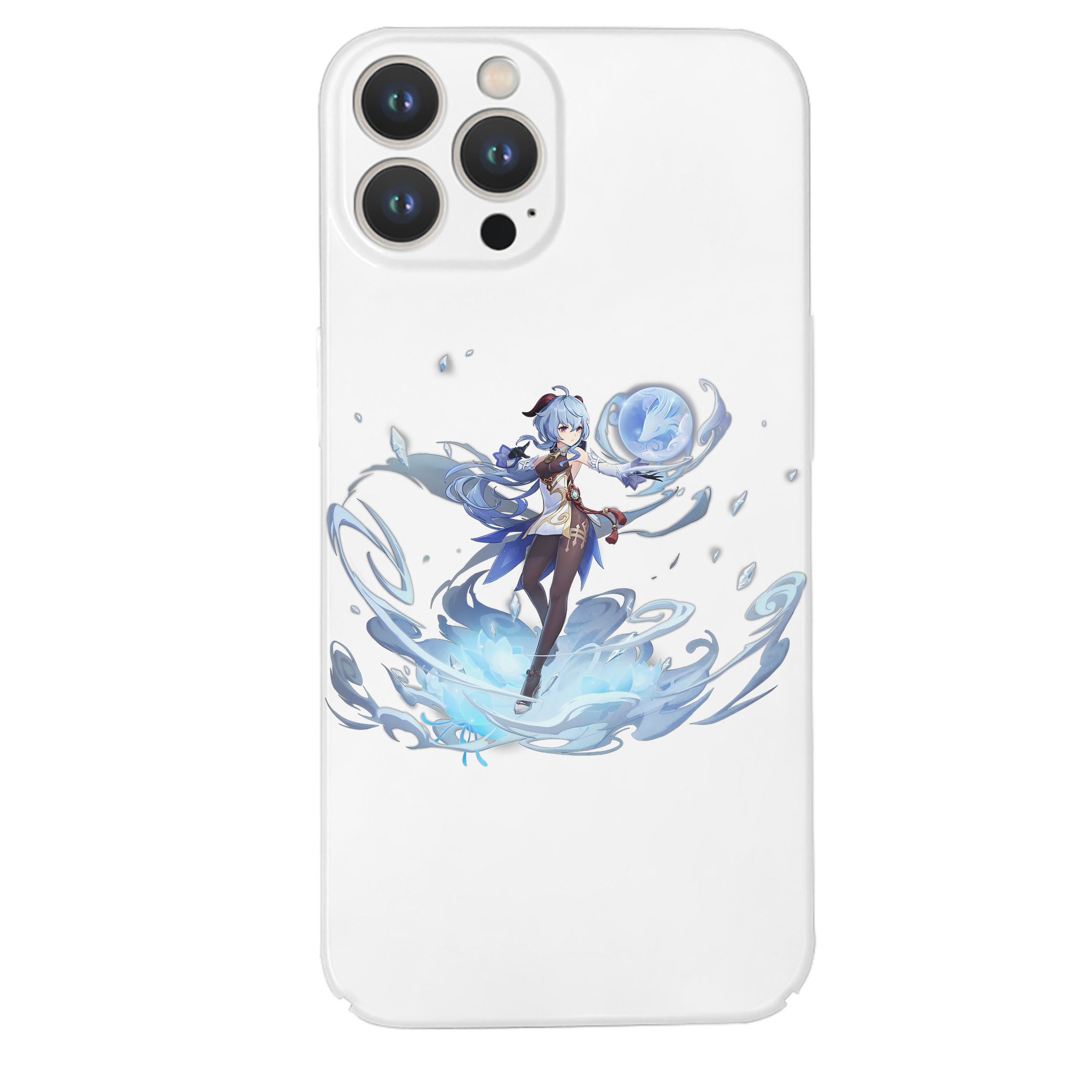 げんし神 甘雨 かんう genshin Ganyu 【iPhone 14シリーズ対応】ハードケース